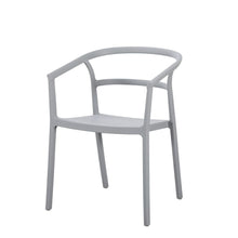 Silla Porto, Gris, con Espaldar Minimalista y Diseño Moderno