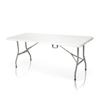 Mesa Banquetera Plegable Blanco