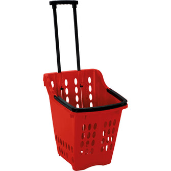 Cesta Transportadora Móvil rojo