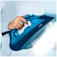 Plancha de Vapor T- Fal Easy Steam Cerámica, Azul