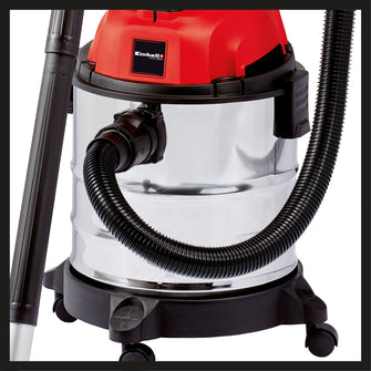 Aspiradora Eléctrica 20 L. Inox Seco - Húmedo