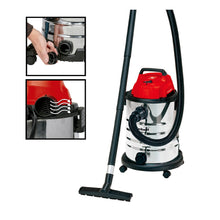 Aspiradora Eléctrica 30 L. Inox Secoz Húmedo