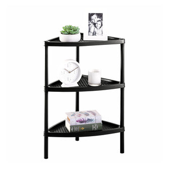 Mesa Multiusos Triangular Shia Negro