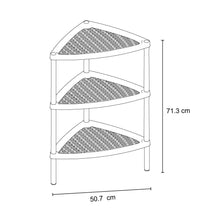 Mesa Multiusos Triangular Shia Negro
