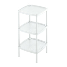 Mesa Multiusos Cuadrada de 3 Niveles Blanco