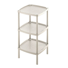 Mesa Multiusos Cuadrada de 3 Niveles Taupe