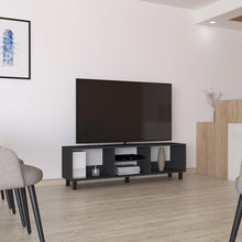 Mueble Multiusos Tunez, Wengue, Para Televisor Hasta 70 Pulgadas - VIRTUAL MUEBLES