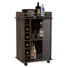 Bar Dukaty, Chocolate, con Rodachines Para Su Fácil Desplazamiento