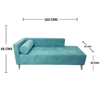 Combo sala Sofa (66x163x64) + Puff + Banqueta Baúl Verde Menta