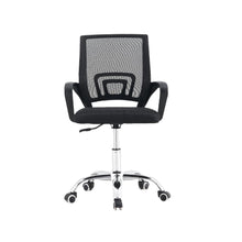 Silla Oficina X-60A, Wengue, con Cómodo Espaldar y Rodachines