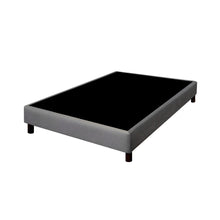 Base Cama Spring Niebla Gris 140X190