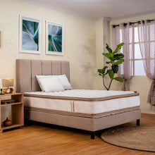 Colchón Spring Zen Natural Queen 160X190 Cm  Gratis Almohadas Siliconadas