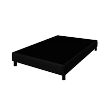 Base Cama Spring Niebla Negro 120X190