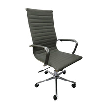 Silla Oficina Esterilla Alta - Gris