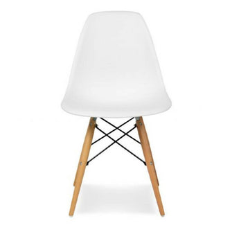 Combo Escritorio Tony(75x80x40)Blanco + Silla Eames