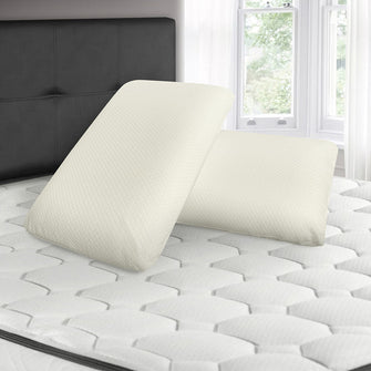 Almohadas Memory Dream Pack 2 Unidades, Color Blanco
