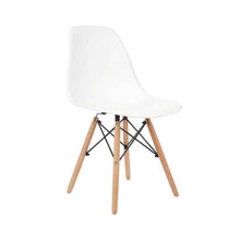 Set 2 Sillas De Comedor Eames De Polipropileno Blanco