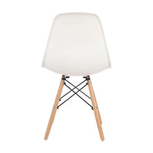 Set 4 Silla de Comedor Eames Blanco
