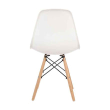 Set 2 Sillas De Comedor Eames De Polipropileno Blanco