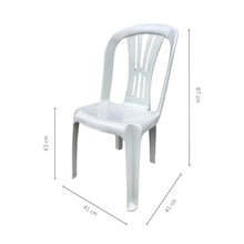 Silla Plástica Sira Blanca, Blanco