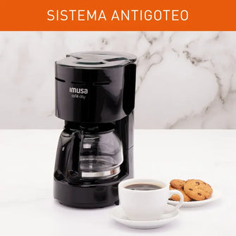 Cafetera Imusa City 6 Tazas, Negro