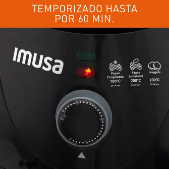 Freidora Imusa Esenc 3.2Lt , Negro