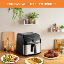 Freidora de Aire Imusa Easy Fry Mega 7,5L Digital, Plateado