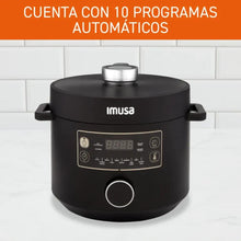 Olla Multiusos Imusa 5L Pro , Negro