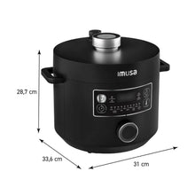 Olla Multiusos Imusa 5L Pro , Negro