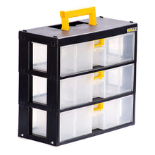 Caja Organizadora Modular Gavetas 3x80 Milimetros Negro