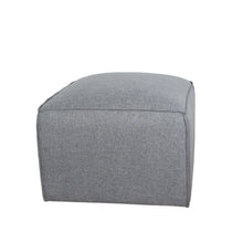 Puff Cuadrado Sistema Living (46x60x60) Gris Menphis