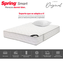 Colchón Spring Smart 120X190 Gratis Set Almohada Siliconada