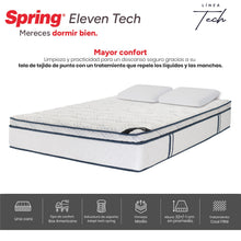 Colchón Spring Eleven Tech King 200X200 Cm  Gratis Almohadas Ergo