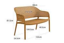 Sala de Exterior Amalfi, Naranja