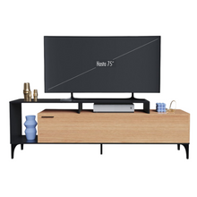 Mesa TV hasta 65" Live (58X180X30cm) Fresno-Negro