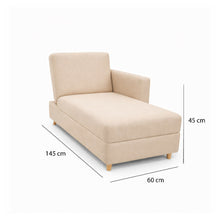 Sofa Cama Baul (45x145x60) Beige
