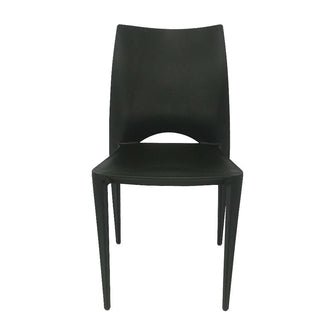 Kit por 4 Silla Zoé Para Sala, Comedor, Jardin -Negro