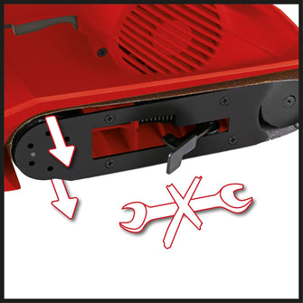 Lijadora de Banda 3 X 21 380 Rpm 800 Watts