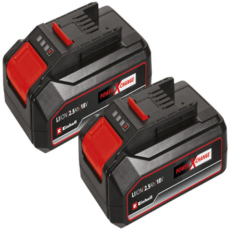 Baterías Twinpack 2,5ah
