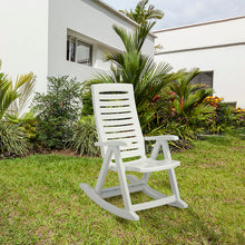 Silla Mecedora Blanca