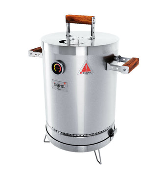 Ahumador y Barril Asador MINI 6 Libras