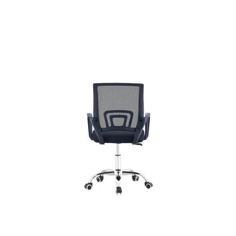 Silla Oficina X-60A, Wengue, con Cómodo Espaldar y Rodachines