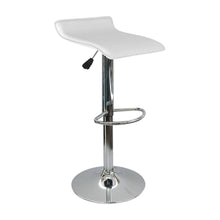 Kit por 3 Silla Tapizada Lisa Tipo Bar - Blanca