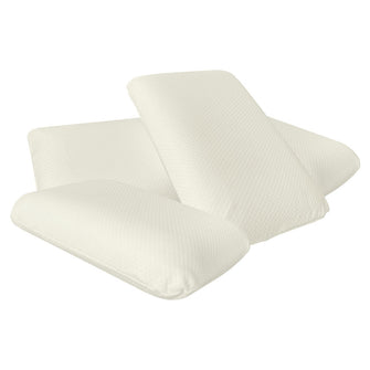 Almohadas Memory Dream Pack 4 Unidades, Color Blanco