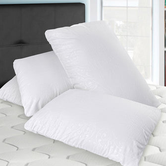 Almohadas Viscoflex Pack 4 Unidades, Color Blanco