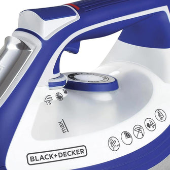 Plancha de Ropa Black+Decker Ir3001 Impact, Azul