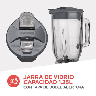 Licuadora Black And Decker Blbd210Gss "Gao, Plata