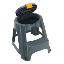 Escalesilla con Tapa Organizadora Gris