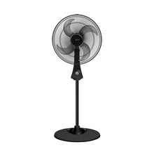 Ventilador Turbo Metallic Pedestal Negro