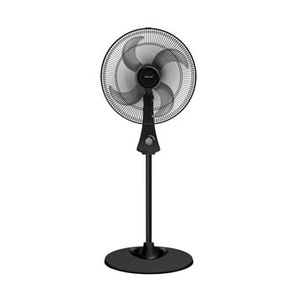 Ventilador Turbo Metallic Pedestal Negro